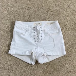 Pac sun white shorts